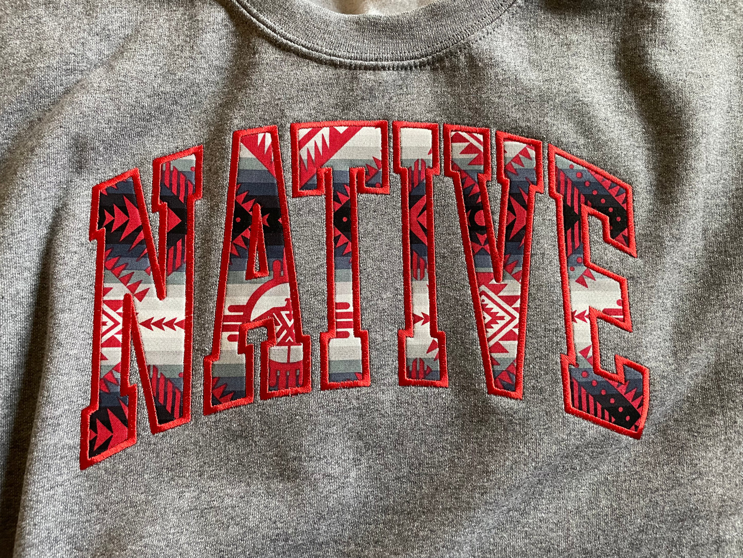 Red Thunderbird Crewneck