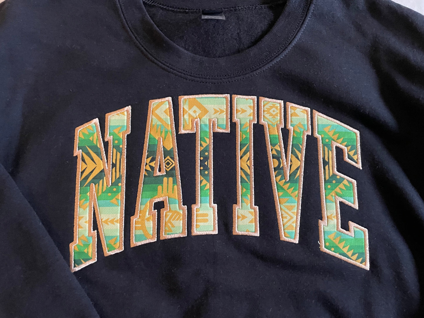 Green Thunderbird Crewneck