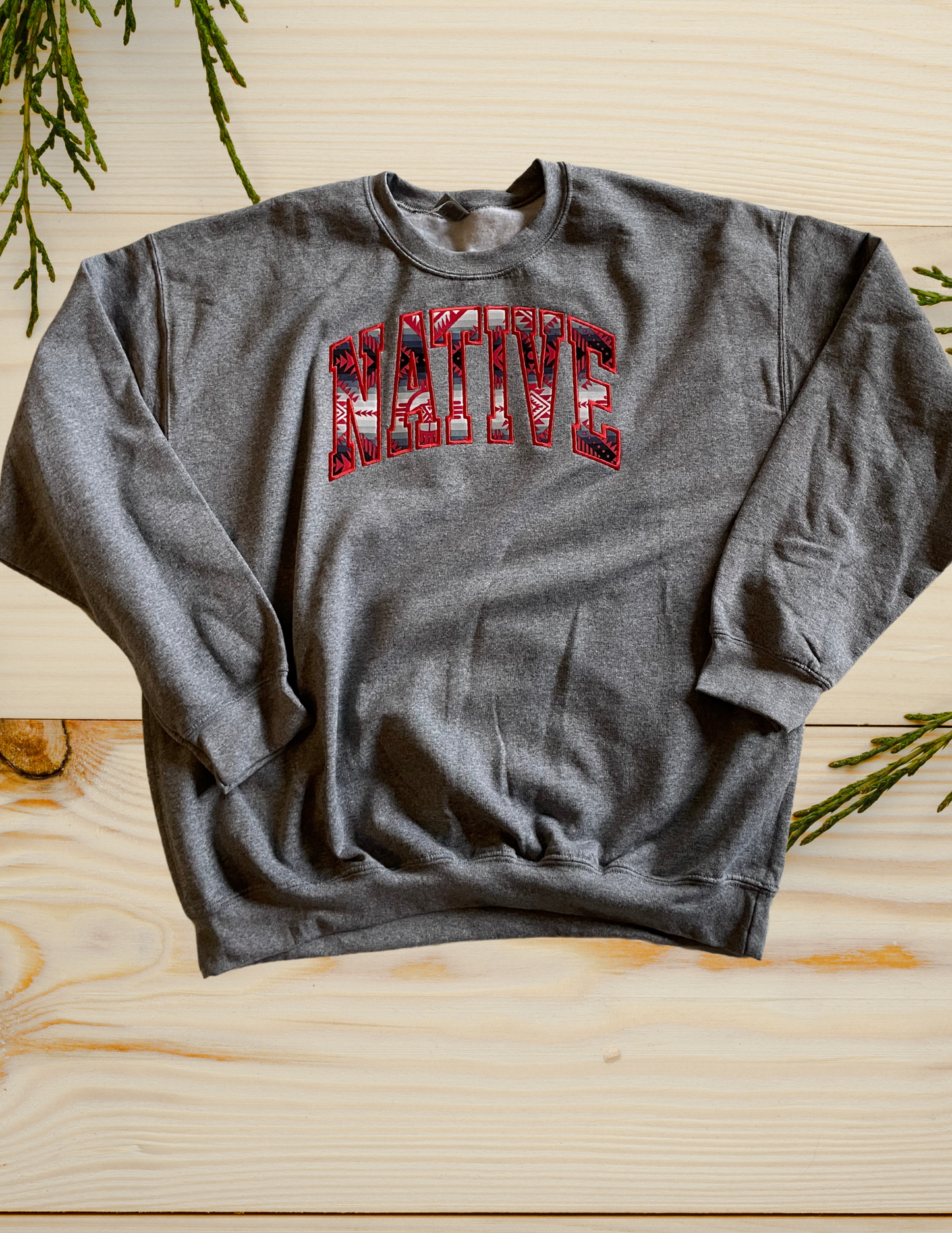 Red Thunderbird Crewneck