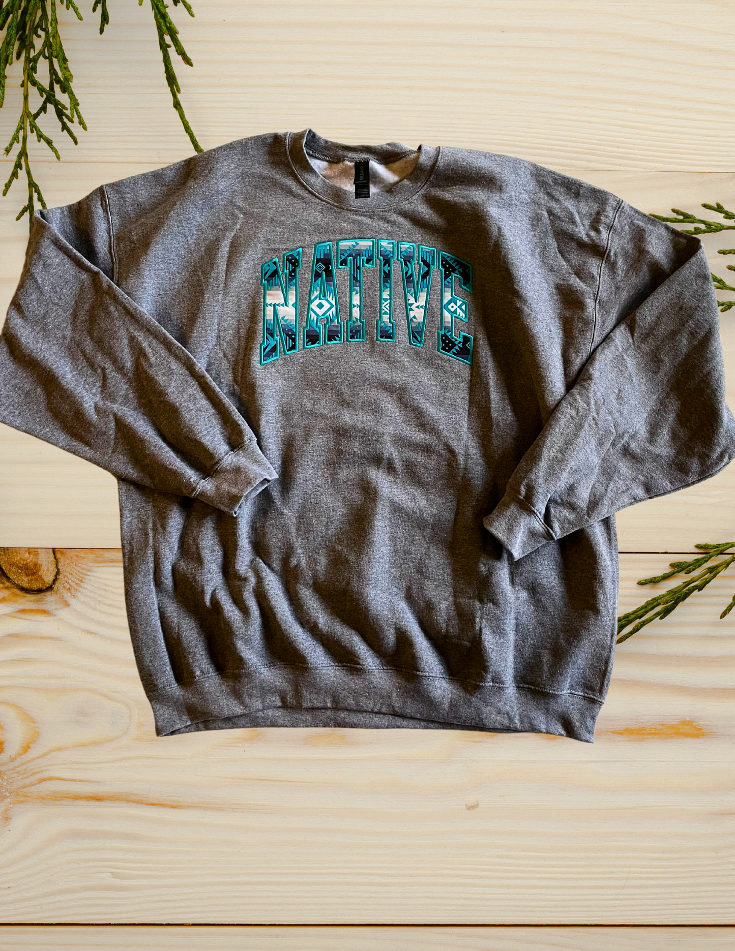 Gray and Teal Thunderbird