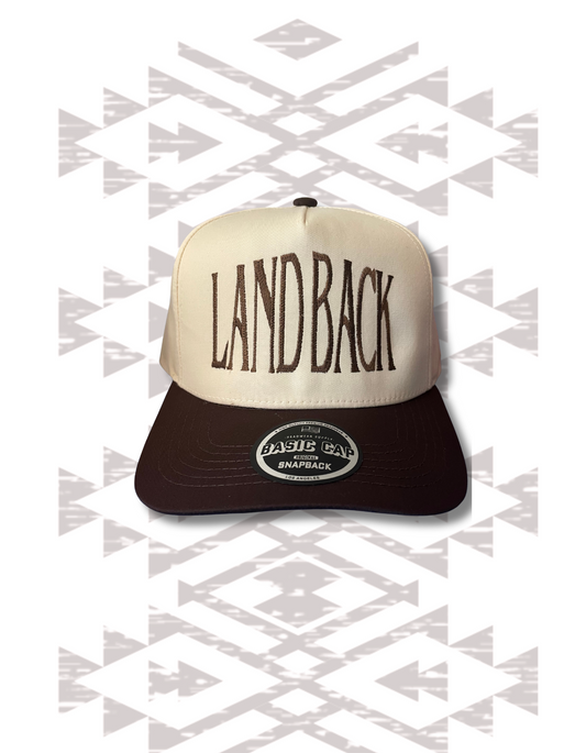 Brown Land Back  Snapback